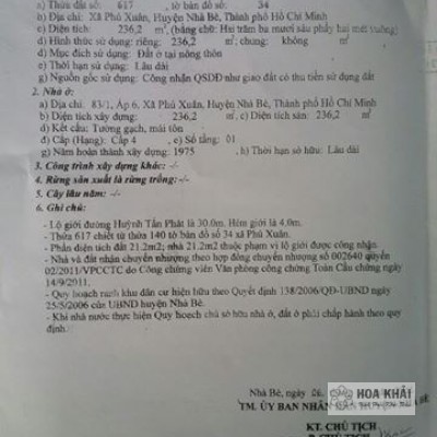 Nhà Chính Chủ - Huỳnh Tấn Phát