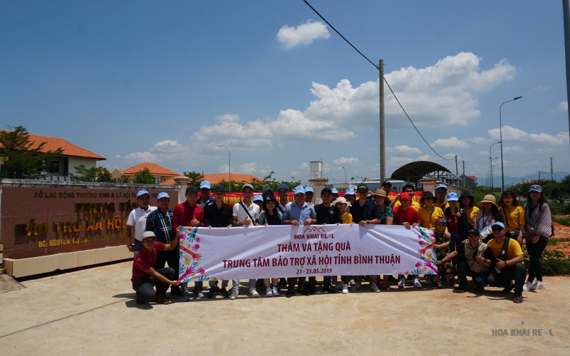 CÔNG TY BĐS HOA KHẢI VÀ CHUYẾN HÀNH TRÌNH THIỆN NGUYỆN